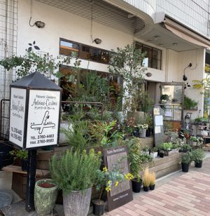 近所のカフェ